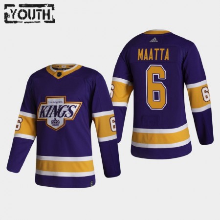 Dětské Hokejový Dres Los Angeles Kings Dresy Olli Maatta 6 2020-21 Reverse Retro Authentic